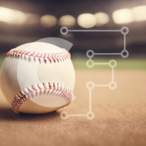 Intra Συλλεκτικό Ξύλινο Παζλ Plywood  4mm - Μπέιζμπολ σε χωμάτινο γήπεδο Σε Ξύλινο Κουτί - Διαστάσεις Puzzle: 10x10 cm – 25 κομμάτια