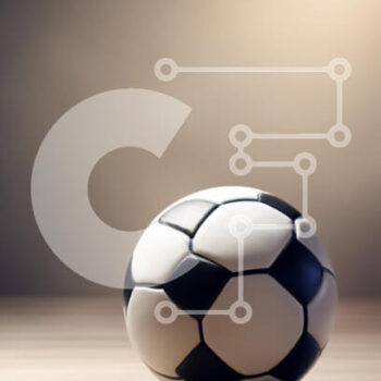 Intra Συλλεκτικό Ξύλινο Παζλ Plywood  4mm - Μπάλα ποδοσφαίρου σε ξύλινη επιφάνεια Σε Ξύλινο Κουτί - Διαστάσεις Puzzle: 10x10 cm – 25 κομμάτια - Image 1