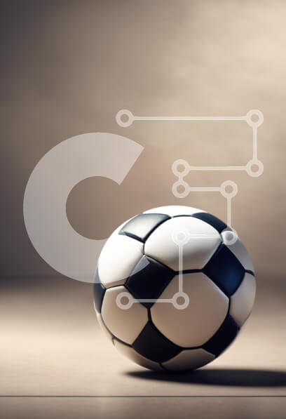 Intra Συλλεκτικό Ξύλινο Παζλ Plywood  4mm - Κλασική μπάλα ποδοσφαίρου σε λεία επιφάνεια Σε Ξύλινο Κουτί - Διαστάσεις Puzzle: 10x10 cm – 25 κομμάτια