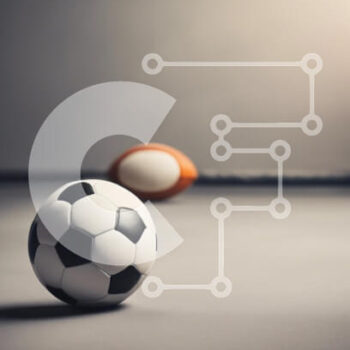 Intra Συλλεκτικό Ξύλινο Παζλ Plywood  4mm - Μπάλες ποδοσφαίρου και ράγκμπι σε απαλά φωτισμένο φόντο Σε Ξύλινο Κουτί - Διαστάσεις Puzzle: 10x10 cm – 25 κομμάτια - Image 1