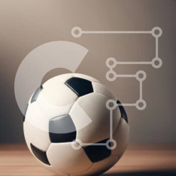 Intra Συλλεκτικό Ξύλινο Παζλ Plywood  4mm - Μπάλα ποδοσφαίρου σε ξύλινη επιφάνεια Σε Ξύλινο Κουτί - Διαστάσεις Puzzle: 10x10 cm – 25 κομμάτια - Image 1