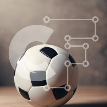 Intra Συλλεκτικό Ξύλινο Παζλ Plywood  4mm - Μπάλα ποδοσφαίρου σε ξύλινη επιφάνεια Σε Ξύλινο Κουτί - Διαστάσεις Puzzle: 10x10 cm – 25 κομμάτια - Image 1