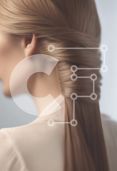 Intra Συλλεκτικό Ξύλινο Παζλ Plywood  4mm - Κομψό χτένισμα κινηματογράφηση σε πρώτο πλάνο Σε Ξύλινο Κουτί - Διαστάσεις Puzzle: 10x10 cm – 25 κομμάτια