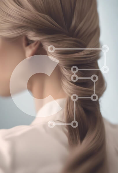 Intra Συλλεκτικό Ξύλινο Παζλ Plywood  4mm - Κομψό πλεκτό χτένισμα Σε Ξύλινο Κουτί - Διαστάσεις Puzzle: 10x10 cm – 25 κομμάτια