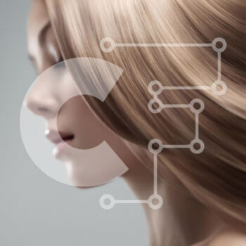 Intra Συλλεκτικό Ξύλινο Παζλ Plywood  4mm - Προφίλ μιας νεαρής γυναίκας με μακριά ξανθά μαλλιά Σε Ξύλινο Κουτί - Διαστάσεις Puzzle: 10x10 cm – 25 κομμάτια - Image 1