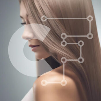 Intra Συλλεκτικό Ξύλινο Παζλ Plywood  4mm - Προφίλ μιας γυναίκας με όμορφα μαλλιά Σε Ξύλινο Κουτί - Διαστάσεις Puzzle: 10x10 cm – 25 κομμάτια - Image 1