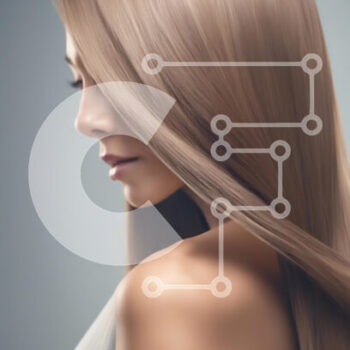 Intra Συλλεκτικό Ξύλινο Παζλ Plywood  4mm - Προφίλ μιας γυναίκας με μακριά μαλλιά Σε Ξύλινο Κουτί - Διαστάσεις Puzzle: 10x10 cm – 25 κομμάτια - Image 1