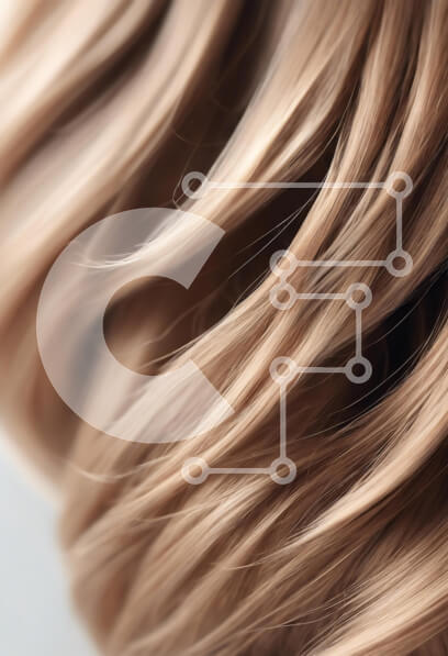 Intra Συλλεκτικό Ξύλινο Παζλ Plywood  4mm - Κοντινό πλάνο κυματιστών ανοιχτό καφέ μαλλιών Σε Ξύλινο Κουτί - Διαστάσεις Puzzle: 10x10 cm – 25 κομμάτια