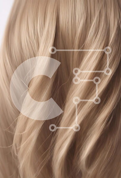 Intra Συλλεκτικό Ξύλινο Παζλ Plywood  4mm - Κοντινό πλάνο κυματιστά ξανθά μαλλιά Σε Ξύλινο Κουτί - Διαστάσεις Puzzle: 10x10 cm – 25 κομμάτια