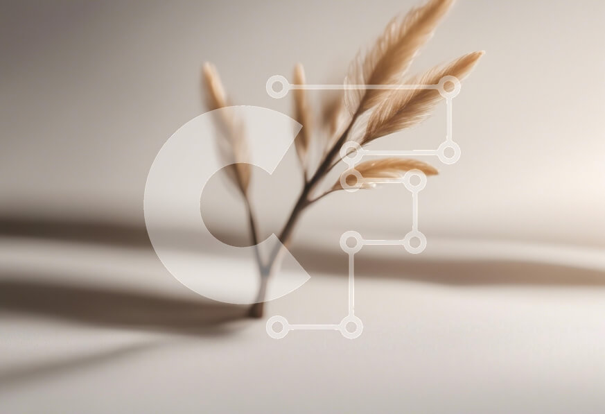 Intra Συλλεκτικό Ξύλινο Παζλ Plywood  4mm - Λεπτό κλαδί φυτού με φύλλα σαν πούπουλα Σε Ξύλινο Κουτί - Διαστάσεις: 10x10 cm – 25 κομμάτια