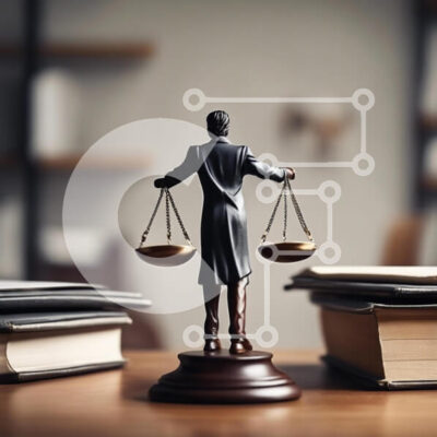 Intra Συλλεκτικό Ξύλινο Παζλ Plywood  4mm - Ειδώλιο της δικαιοσύνης με κλίμακες Σε Ξύλινο Κουτί - Διαστάσεις Puzzle: 10x10 cm – 25 κομμάτια - Image 1