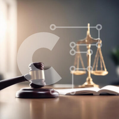 Intra Συλλεκτικό Ξύλινο Παζλ Plywood  4mm – Gavel and Scales of Justice Σε Ξύλινο Κουτί – Διαστάσεις Puzzle: 10×10 cm – 25 κομμάτια