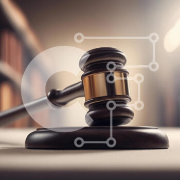 Intra Συλλεκτικό Ξύλινο Παζλ Plywood  4mm - Gavel σε νομικό περιβάλλον Σε Ξύλινο Κουτί - Διαστάσεις Puzzle: 10x10 cm – 25 κομμάτια - Image 1