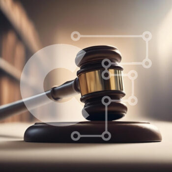 Intra Συλλεκτικό Ξύλινο Παζλ Plywood  4mm - Gavel σε νομικό περιβάλλον Σε Ξύλινο Κουτί - Διαστάσεις Puzzle: 10x10 cm – 25 κομμάτια - Image 1
