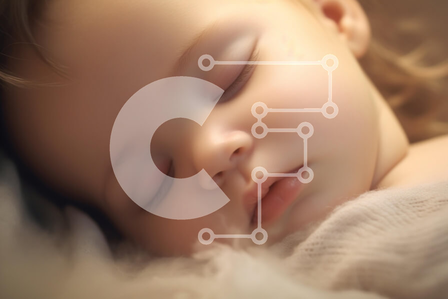 Intra Συλλεκτικό Ξύλινο Παζλ Plywood  4mm - Μωρό που κοιμάται με μαλακή κουβέρτα Σε Ξύλινο Κουτί - Διαστάσεις Puzzle: 10x10 cm – 25 κομμάτια