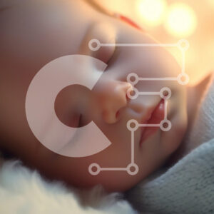 Intra Συλλεκτικό Ξύλινο Παζλ Plywood  4mm - Sleeping Baby σε ένα άνετο περιβάλλον Σε Ξύλινο Κουτί - Διαστάσεις Puzzle: 10x10 cm – 25 κομμάτια