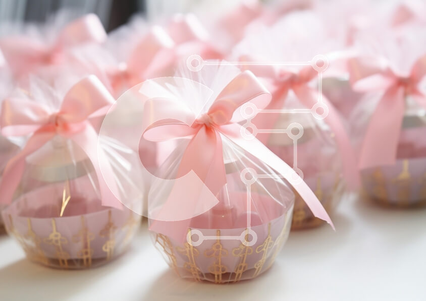 Intra Συλλεκτικό Ξύλινο Παζλ Plywood  4mm - Κομψές ροζ συσκευασίες δώρου για ειδικές περιστάσεις Σε Ξύλινο Κουτί - Διαστάσεις: 10x10 cm – 25 κομμάτια