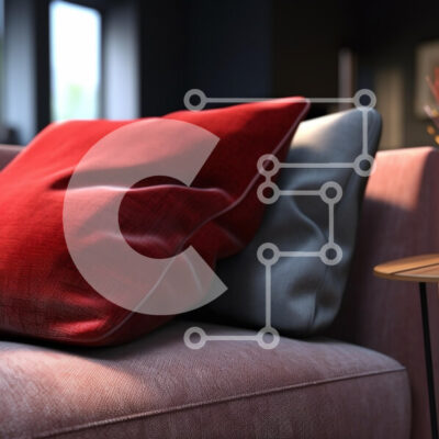 Intra Συλλεκτικό Ξύλινο Παζλ Plywood 4mm - Άνετος καναπές με διακοσμητικά μαξιλάρια Σε Ξύλινο Κουτί - Διαστάσεις Puzzle: 10x10 cm – 25 κομμάτια - Image 1