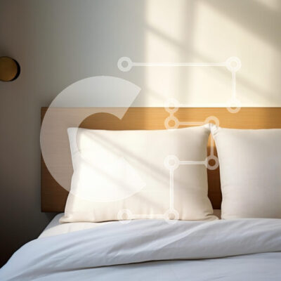 Intra Συλλεκτικό Ξύλινο Παζλ Plywood  4mm - Άνετο υπνοδωμάτιο με μαλακά μαξιλάρια και ζεστό φως Σε Ξύλινο Κουτί - Διαστάσεις Puzzle: 10x10 cm – 25 κομμάτια - Image 1