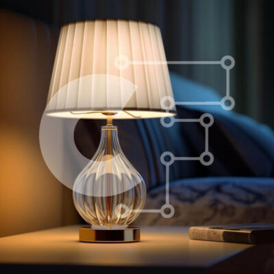 Intra Συλλεκτικό Ξύλινο Παζλ Plywood 4mm - Κομψό επιτραπέζιο φωτιστικό κομοδίνου Σε Ξύλινο Κουτί - Διαστάσεις Puzzle: 10x10 cm – 25 κομμάτια - Image 1