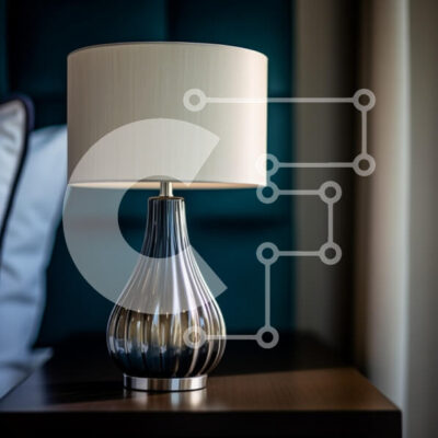 Intra Συλλεκτικό Ξύλινο Παζλ Plywood  4mm - Μοντέρνο φωτιστικό κομοδίνου σε κομοδίνο Σε Ξύλινο Κουτί - Διαστάσεις Puzzle: 10x10 cm – 25 κομμάτια - Image 1