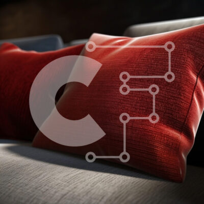 Intra Συλλεκτικό Ξύλινο Παζλ Plywood  4mm - Κοντινό πλάνο των κόκκινων μαξιλαριών στον καναπέ Σε Ξύλινο Κουτί - Διαστάσεις Puzzle: 10x10 cm – 25 κομμάτια - Image 1