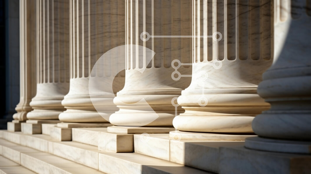 Intra Συλλεκτικό Ξύλινο Παζλ Plywood  4mm - Κομψές μαρμάρινες στήλες στην κλασική αρχιτεκτονική Σε Ξύλινο Κουτί - Διαστάσεις Puzzle: 10x10 cm – 25 κομμάτια