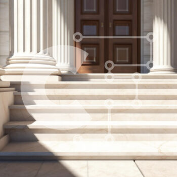 Intra Συλλεκτικό Ξύλινο Παζλ Plywood  4mm - Μεγάλη είσοδος με μαρμάρινα σκαλοπάτια και κλασικές στήλες Σε Ξύλινο Κουτί - Διαστάσεις Puzzle: 10x10 cm – 25 κομμάτια - Image 1