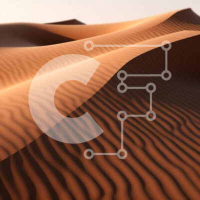 Intra Συλλεκτικό Ξύλινο Παζλ Plywood  4mm - Αμμόλοφοι στο τοπίο της ερήμου Σε Ξύλινο Κουτί - Διαστάσεις: 10x10 cm – 25 κομμάτια - Image 1