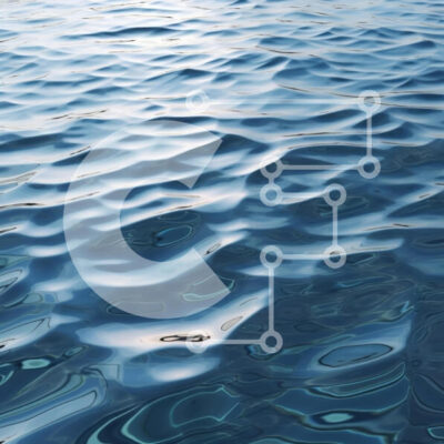 Intra Συλλεκτικό Ξύλινο Παζλ Plywood  4mm - Ήρεμη Επιφάνεια Νερού με Απαλούς Κυματισμούς Σε Ξύλινο Κουτί - Διαστάσεις: 10x10 cm – 25 κομμάτια - Image 1