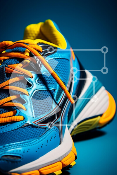 Intra Συλλεκτικό Ξύλινο Παζλ Plywood  4mm - Ζωντανό παπούτσι για τρέξιμο από κοντά Σε Ξύλινο Κουτί - Διαστάσεις Puzzle: 10x10 cm – 25 κομμάτια