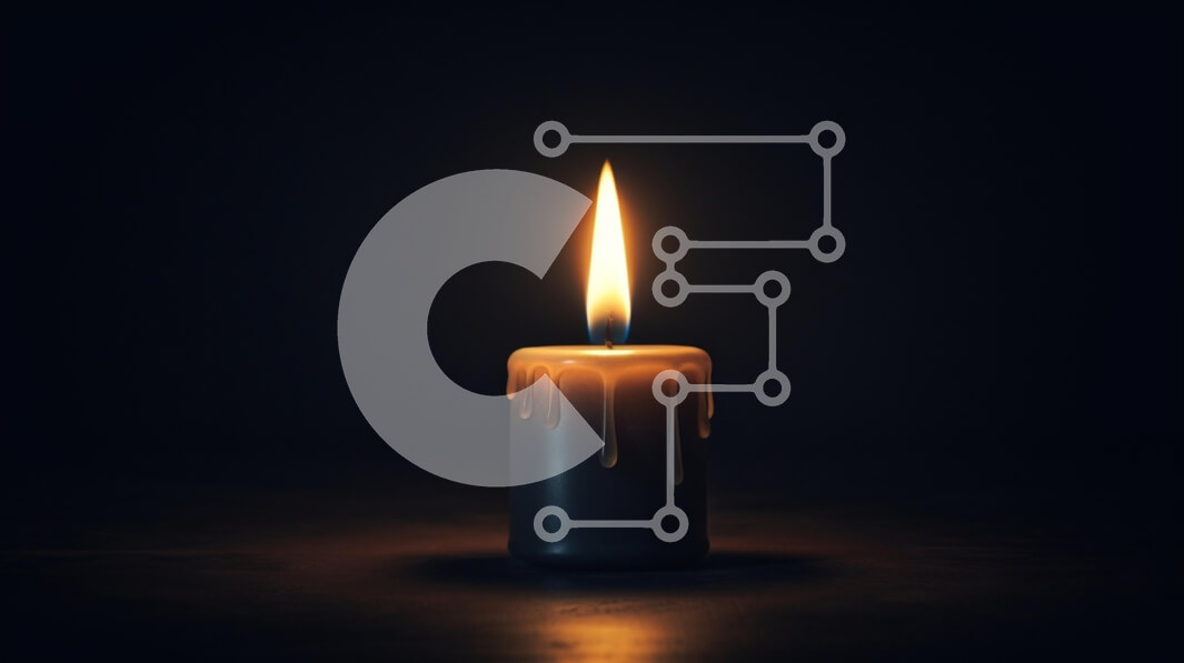 Intra Συλλεκτικό Ξύλινο Παζλ Plywood  4mm - Κερί με φλόγα σε σκούρο φόντο Σε Ξύλινο Κουτί - Διαστάσεις: 10x10 cm – 25 κομμάτια