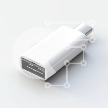 Intra Συλλεκτικό Ξύλινο Παζλ Plywood  4mm - Σύγχρονος προσαρμογέας USB Σε Ξύλινο Κουτί - Διαστάσεις Puzzle: 10x10 cm – 25 κομμάτια - Image 1