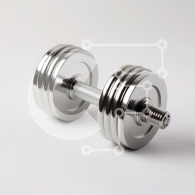 Intra Συλλεκτικό Ξύλινο Παζλ Plywood  4mm - Γυαλιστερός μεταλλικός αλτήρας σε λευκό φόντο Σε Ξύλινο Κουτί - Διαστάσεις: 10x10 cm – 25 κομμάτια - Image 1