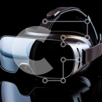 Intra Συλλεκτικό Ξύλινο Παζλ Plywood  4mm - Φουτουριστικά γυαλιά εικονικής πραγματικότητας Σε Ξύλινο Κουτί - Διαστάσεις Puzzle: 10x10 cm – 25 κομμάτια - Image 1