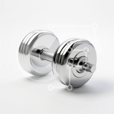 Intra Συλλεκτικό Ξύλινο Παζλ Plywood  4mm - Γυαλιστερός μεταλλικός αλτήρας σε λευκό φόντο Σε Ξύλινο Κουτί - Διαστάσεις: 10x10 cm – 25 κομμάτια - Image 1