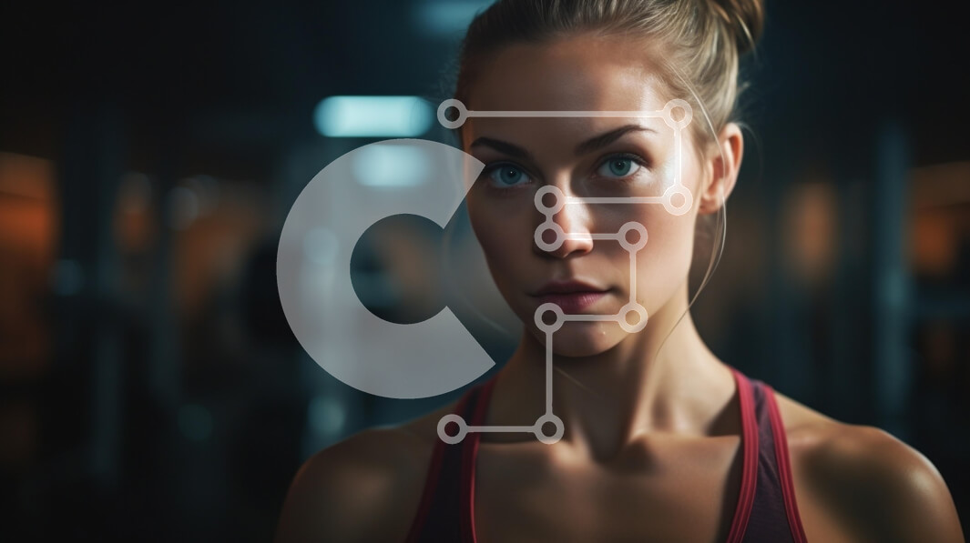 Intra Συλλεκτικό Ξύλινο Παζλ Plywood  4mm - Επικεντρωμένη αθλήτρια στο γυμναστήριο Σε Ξύλινο Κουτί - Διαστάσεις Puzzle: 10x10 cm – 25 κομμάτια