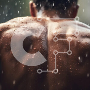 Intra Συλλεκτικό Ξύλινο Παζλ Plywood  4mm - Μυώδης ιδιώτης στη βροχή Σε Ξύλινο Κουτί - Διαστάσεις Puzzle: 10x10 cm – 25 κομμάτια