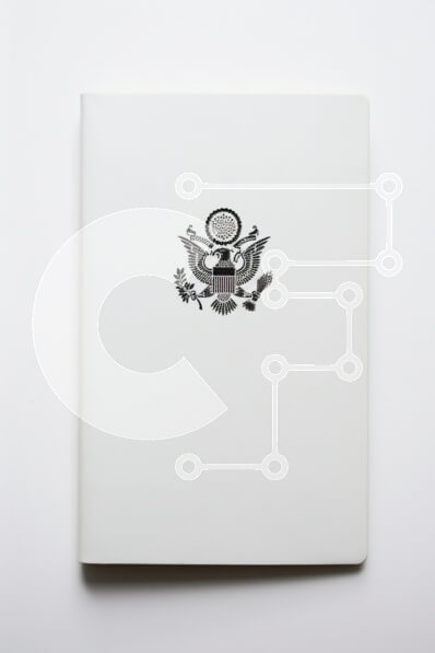 Intra Συλλεκτικό Ξύλινο Παζλ Plywood  4mm - Σημειωματάριο με το έμβλημα των Ηνωμένων Πολιτειών Σε Ξύλινο Κουτί - Διαστάσεις: 10x10 cm – 25 κομμάτια