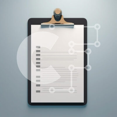 Intra Συλλεκτικό Ξύλινο Παζλ Plywood 4mm - Πρόχειρο με κενό χαρτί σε γαλάζιο φόντο Σε Ξύλινο Κουτί - Διαστάσεις: 10x10 cm – 25 κομμάτια - Image 1