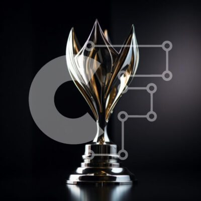 Intra Συλλεκτικό Ξύλινο Παζλ Plywood  4mm - Κομψό τρόπαιο σε σκούρο φόντο Σε Ξύλινο Κουτί - Διαστάσεις: 10x10 cm – 25 κομμάτια - Image 1