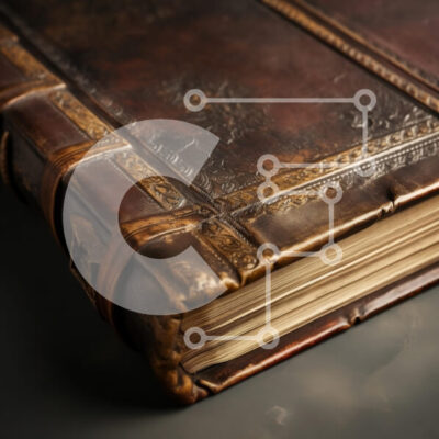 Intra Συλλεκτικό Ξύλινο Παζλ Plywood  4mm - Vintage δερματόδετο βιβλίο Σε Ξύλινο Κουτί - Διαστάσεις: 10x10 cm – 25 κομμάτια - Image 1