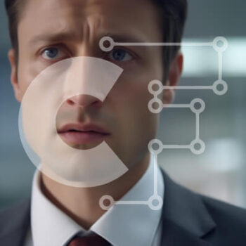 Intra Συλλεκτικό Ξύλινο Παζλ Plywood  4mm - Στοχαστικός επιχειρηματίας σε μοντέρνο περιβάλλον γραφείου Σε Ξύλινο Κουτί - Διαστάσεις Puzzle: 10x10 cm – 25 κομμάτια - Image 1