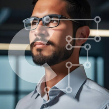 Intra Συλλεκτικό Ξύλινο Παζλ Plywood  4mm - Νέος επαγγελματίας με αυτοπεποίθηση σε εσωτερικούς χώρους Σε Ξύλινο Κουτί - Διαστάσεις Puzzle: 10x10 cm – 25 κομμάτια - Image 1