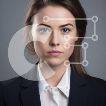 Intra Συλλεκτικό Ξύλινο Παζλ Plywood  4mm - Πορτρέτο μιας σίγουρης νεαρής γυναίκας Σε Ξύλινο Κουτί - Διαστάσεις Puzzle: 10x10 cm – 25 κομμάτια - Image 1