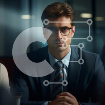 Intra Συλλεκτικό Ξύλινο Παζλ Plywood  4mm - Σοβαρή επαγγελματική συνάντηση στην αίθουσα συνεδριάσεων Σε Ξύλινο Κουτί - Διαστάσεις Puzzle: 10x10 cm – 25 κομμάτια - Image 1