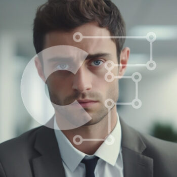 Intra Συλλεκτικό Ξύλινο Παζλ Plywood  4mm - Σοβαρός επιχειρηματίας στο γραφείο Σε Ξύλινο Κουτί - Διαστάσεις Puzzle: 10x10 cm – 25 κομμάτια - Image 1