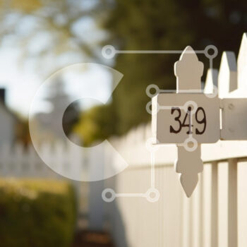 Intra Συλλεκτικό Ξύλινο Παζλ Plywood  4mm - Προαστιακός φράχτης με σπίτι στο φόντο Σε Ξύλινο Κουτί - Διαστάσεις Puzzle: 10x10 cm – 25 κομμάτια - Image 1