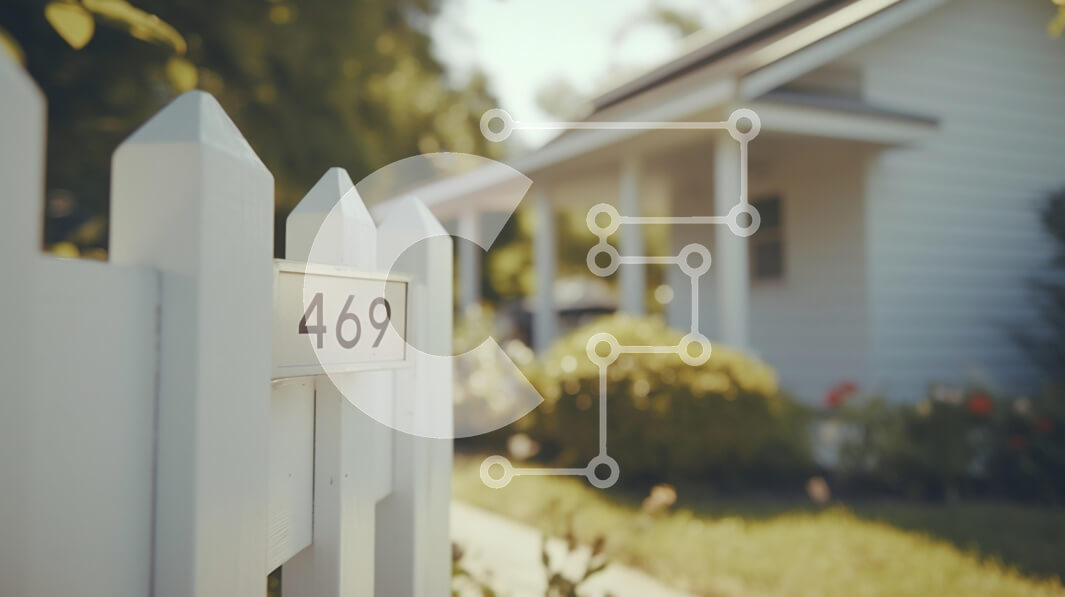 Intra Συλλεκτικό Ξύλινο Παζλ Plywood  4mm - Καλαίσθητο σπίτι με φράχτη Σε Ξύλινο Κουτί - Διαστάσεις Puzzle: 10x10 cm – 25 κομμάτια