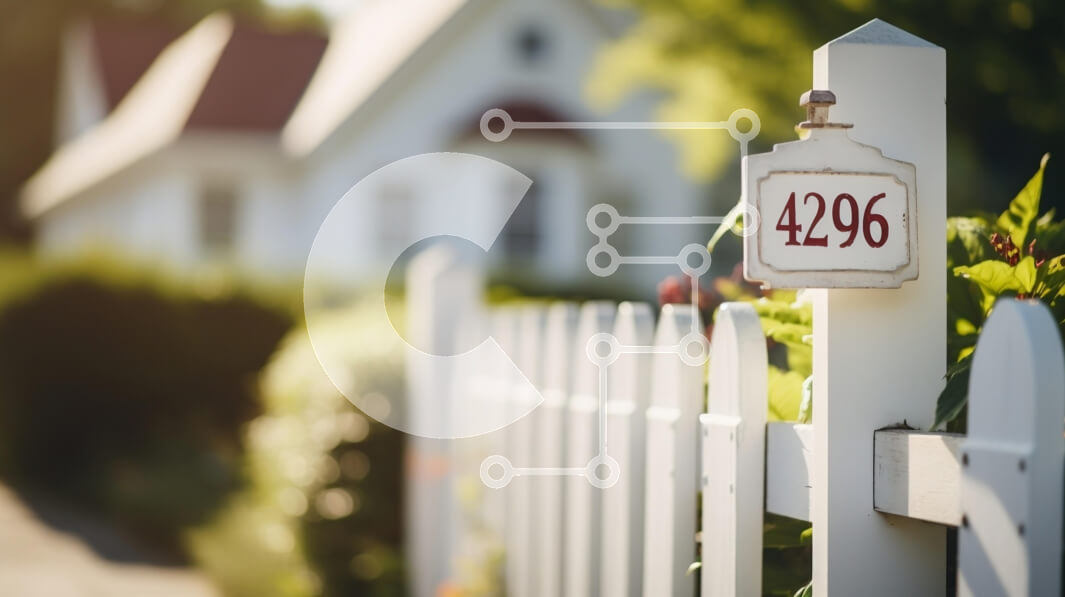 Intra Συλλεκτικό Ξύλινο Παζλ Plywood  4mm - Καλαίσθητο Σπίτι με Φράχτη και Νούμερο 4296 Σε Ξύλινο Κουτί - Διαστάσεις Puzzle: 10x10 cm – 25 κομμάτια